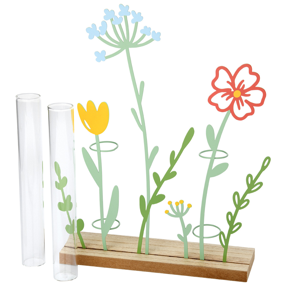 Decoratieve houder met bloemendetails