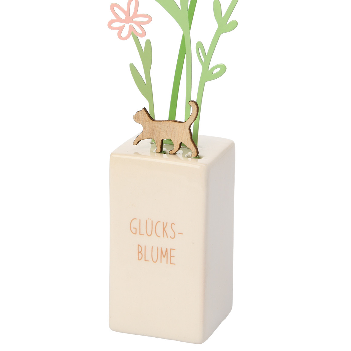 Deko-Aufsteller mit Blumen