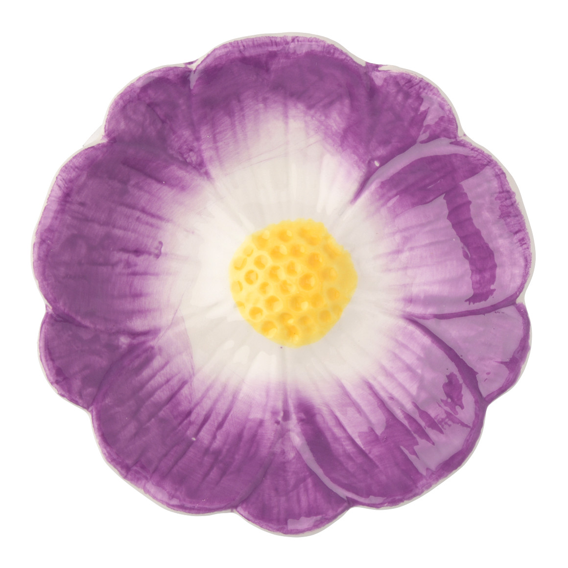 Kleine decoratieve schaal met bloemmotief