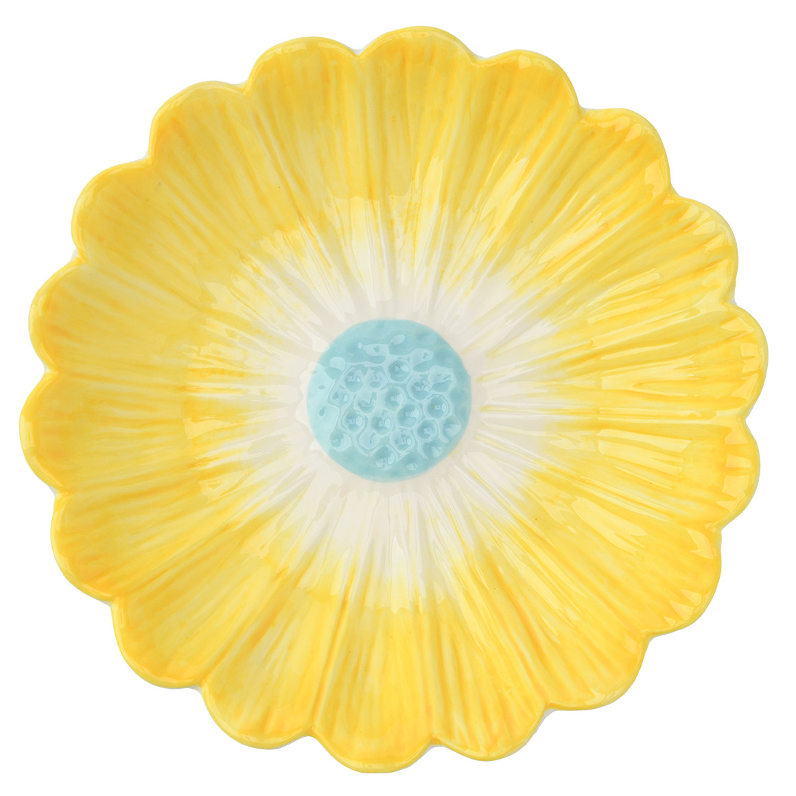 Deko-Teller in Blüten-Optik