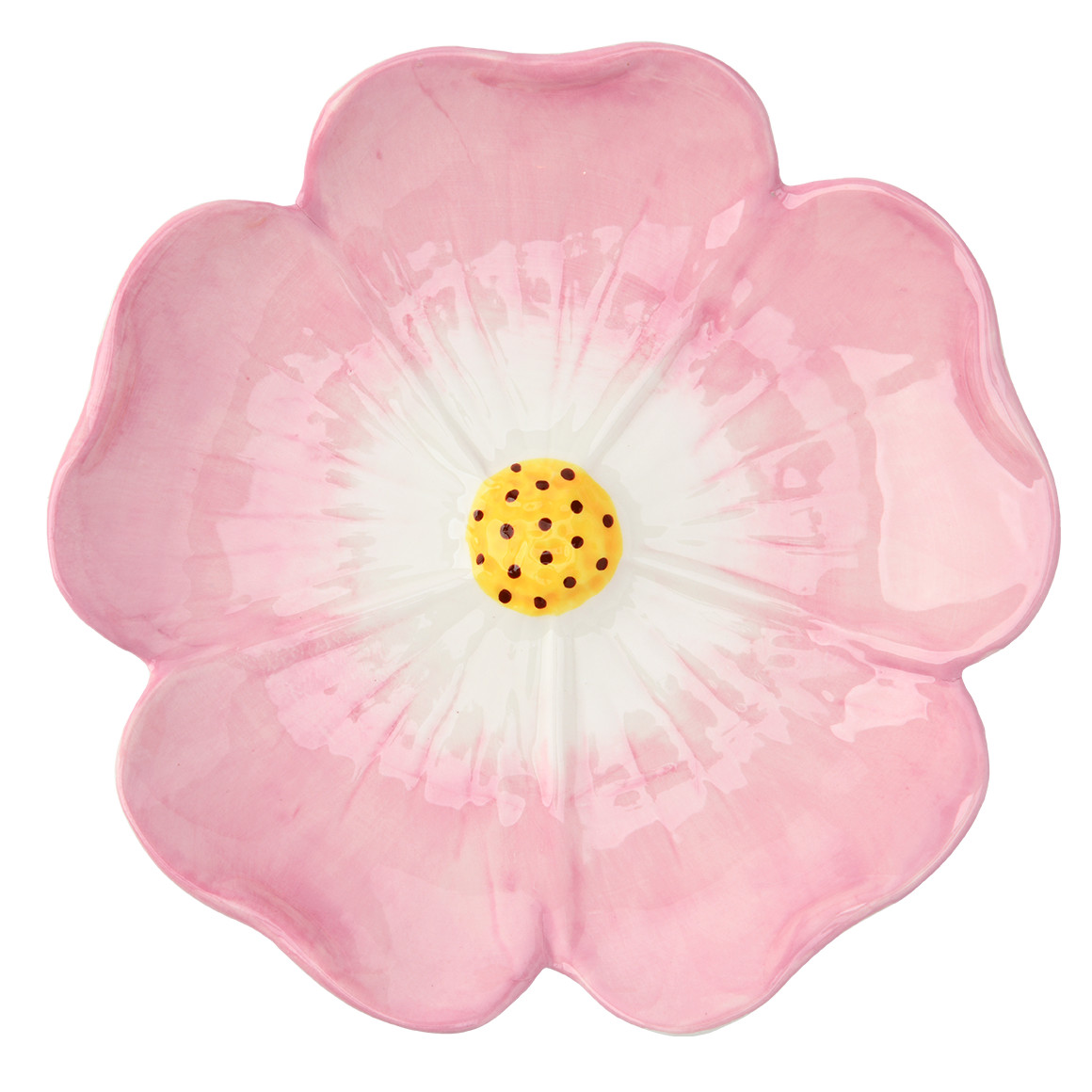 Deko-Teller in Blüten-Optik