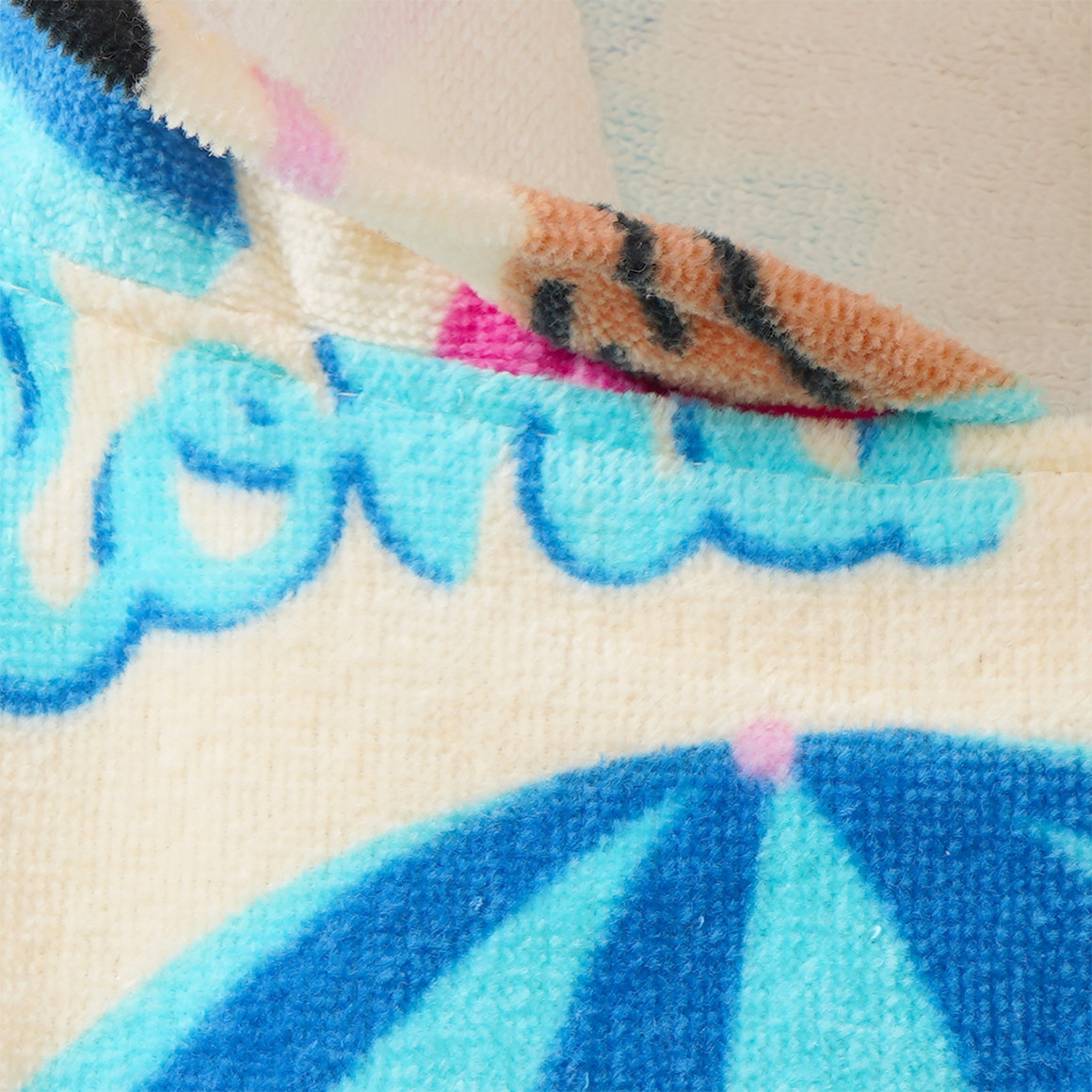 Kinder Badeponcho mit sommerlichen Motiven