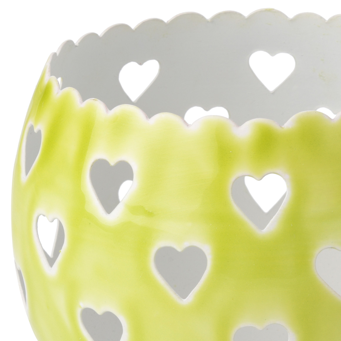 Metalen theelichthouder