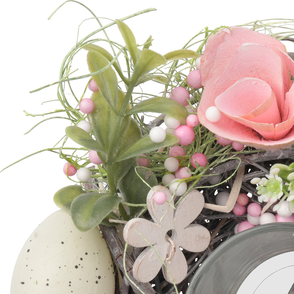 Deko-Kranz mit Teelichthalter