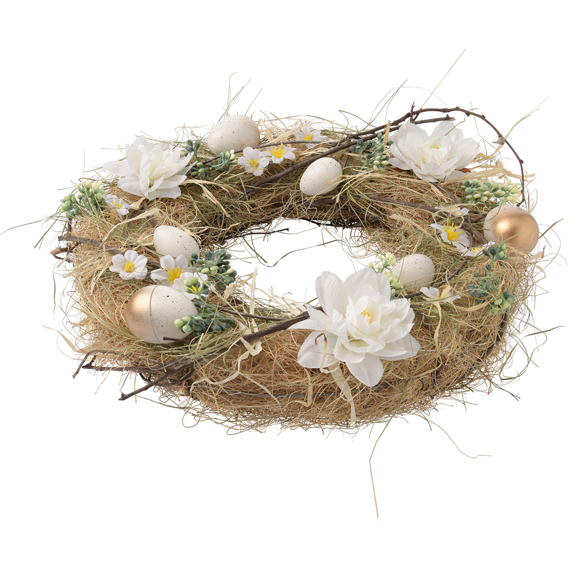 Decoratieve krans gebonden