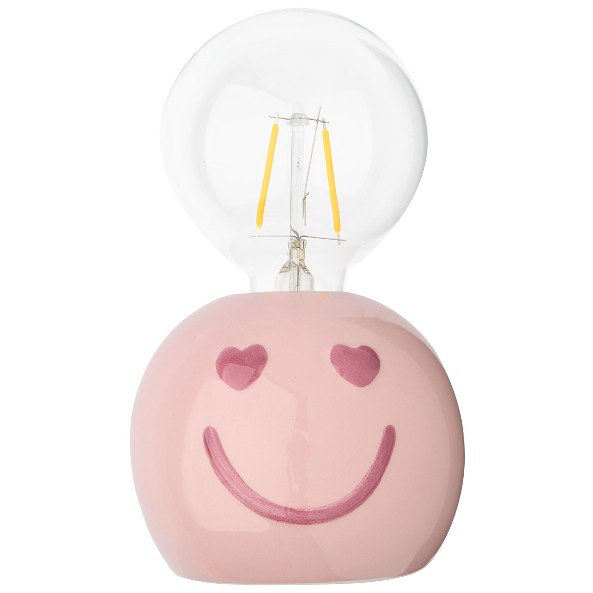 LED-lamp met gezicht