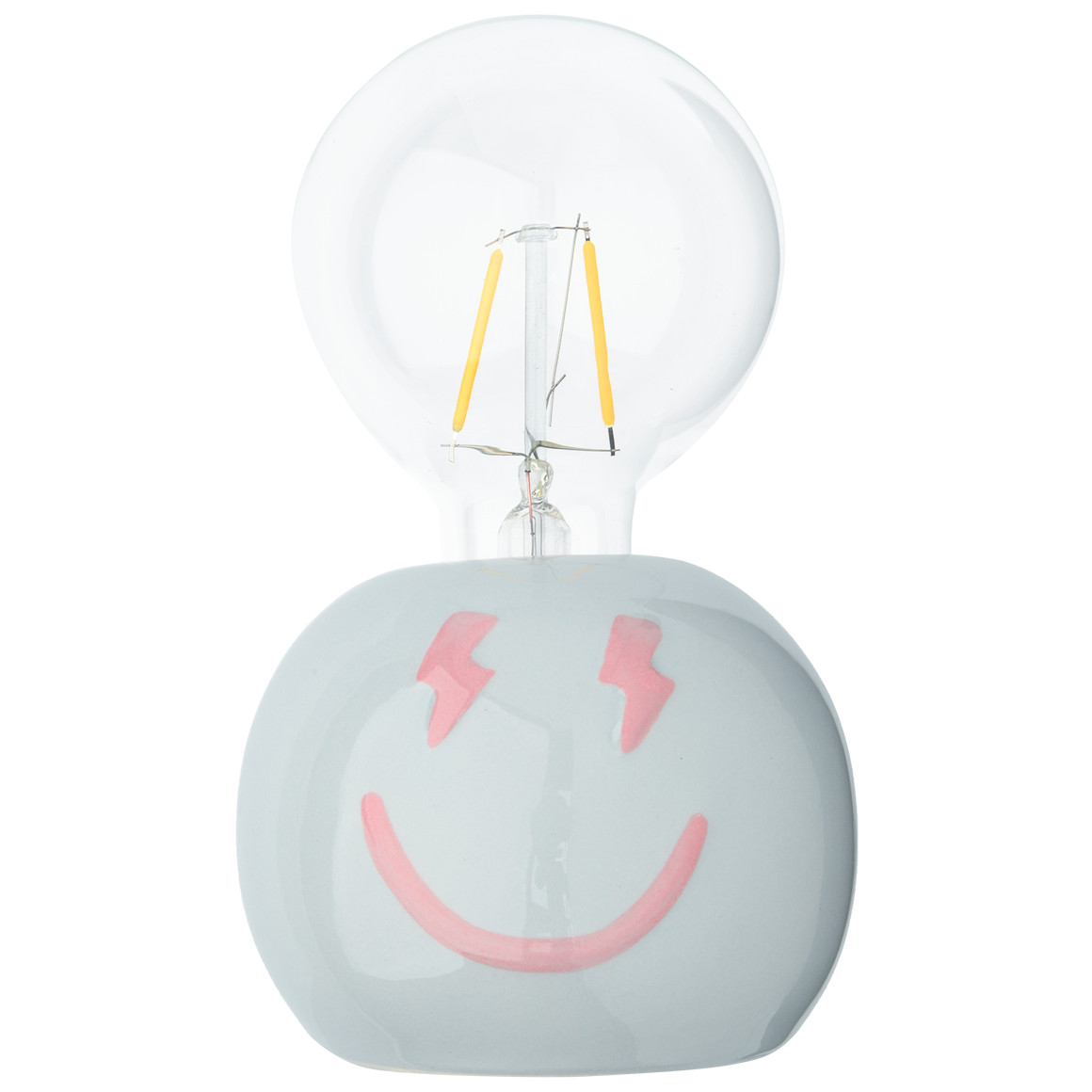 LED-lamp met gezicht