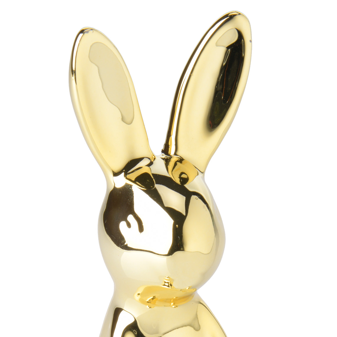 Klein decohaasje in goudkleur