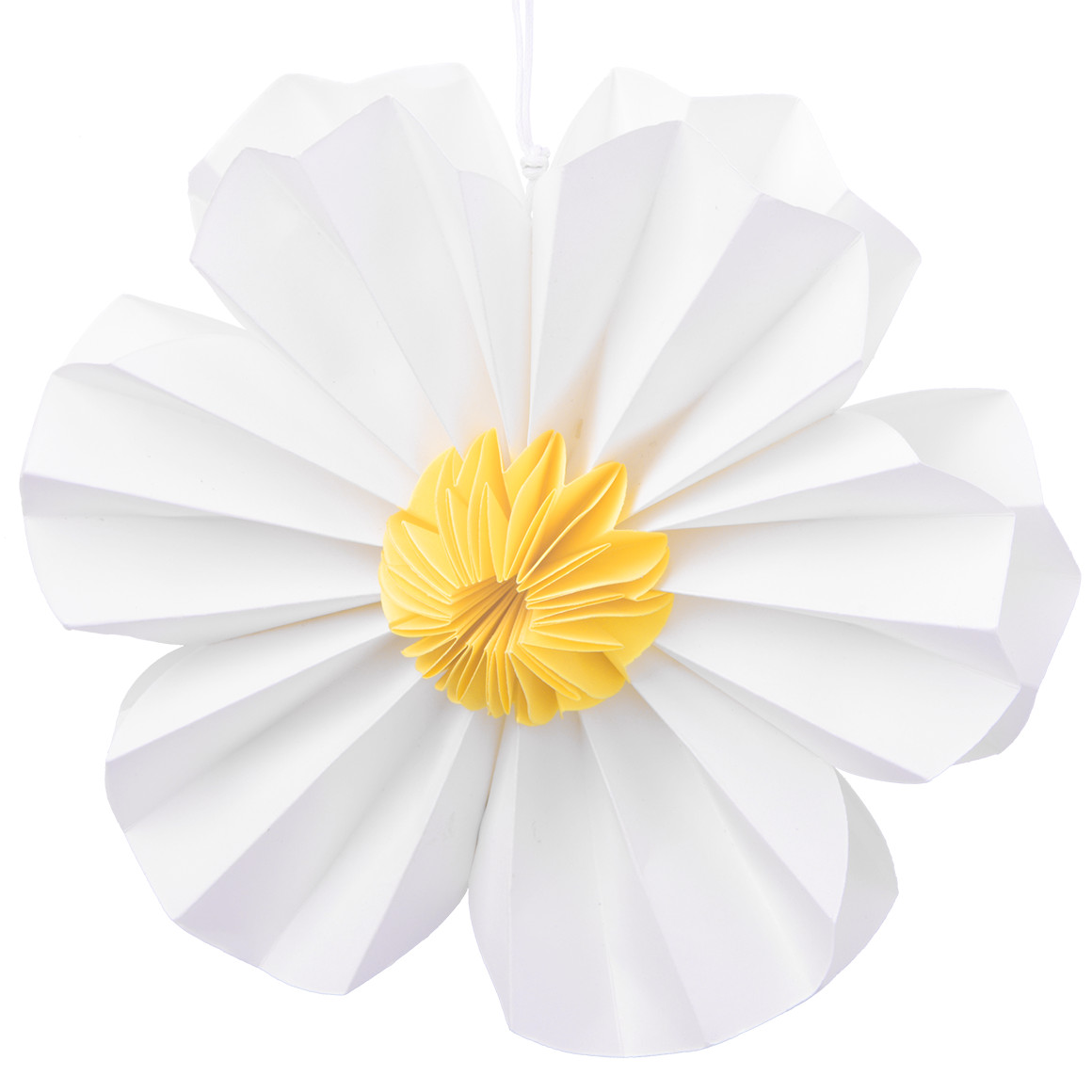 Kleine decoratieve papieren bloem