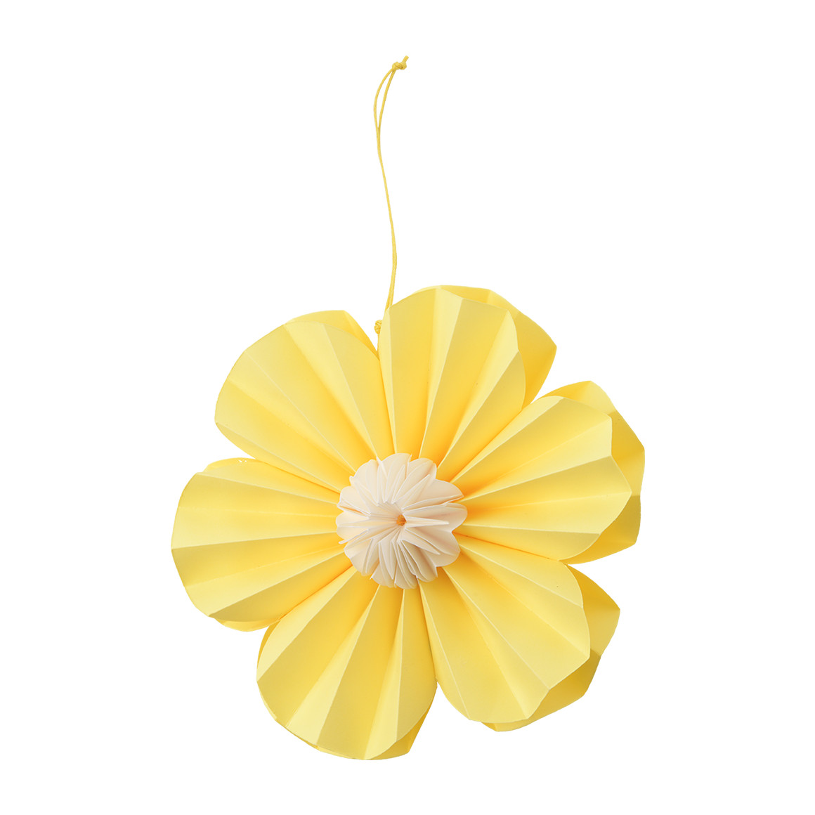 Kleine decoratieve papieren bloem