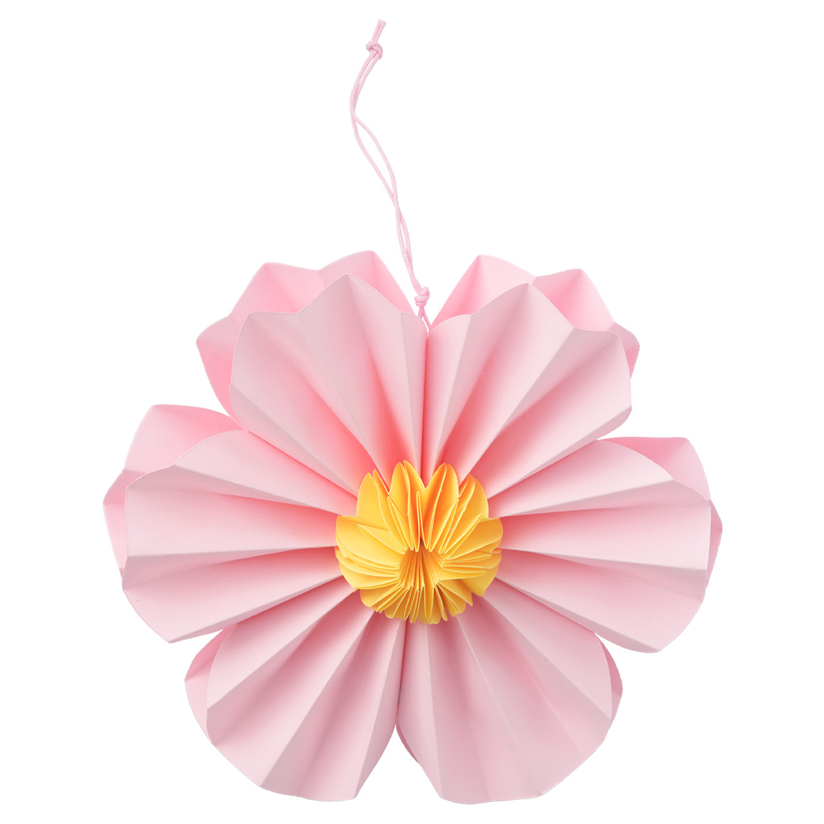 Kleine decoratieve papieren bloem