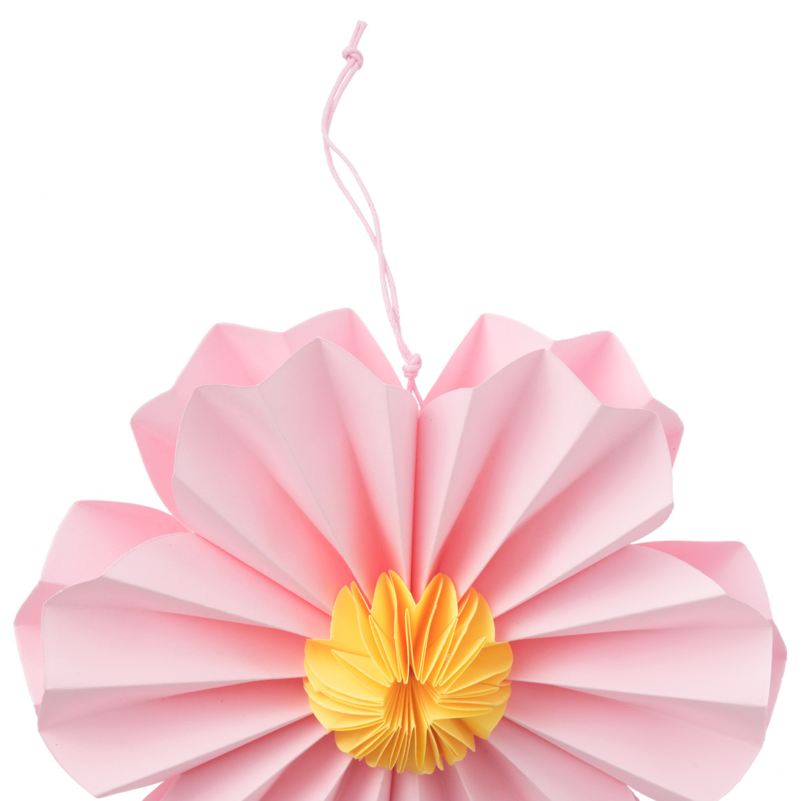 Kleine decoratieve papieren bloem