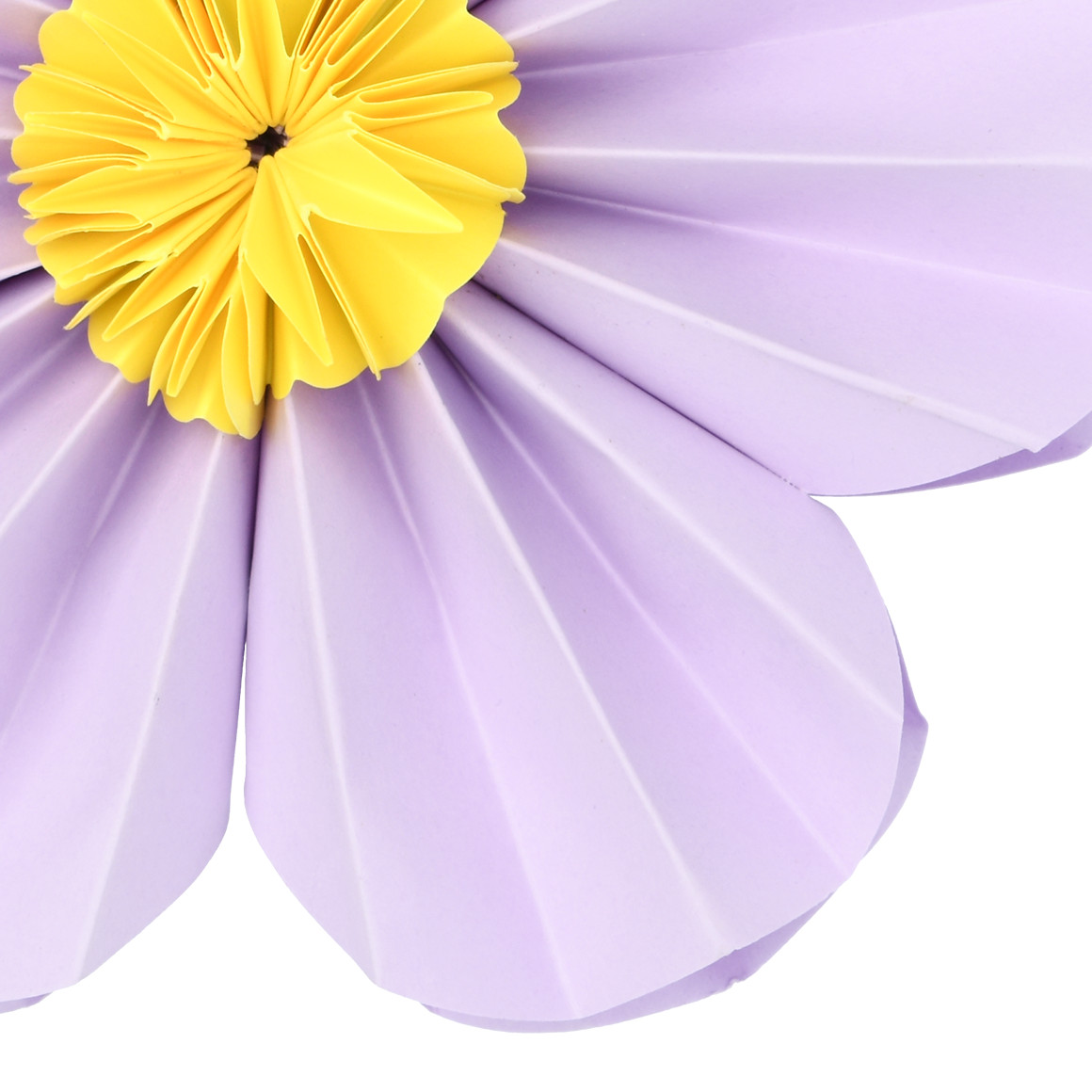 Kleine decoratiehanger papieren bloem