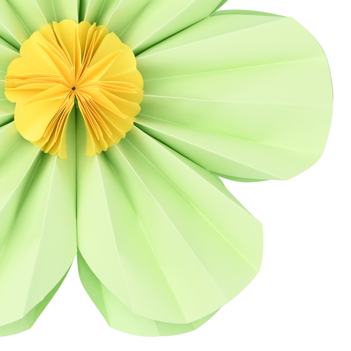 Decoratieve hanger met papieren bloem