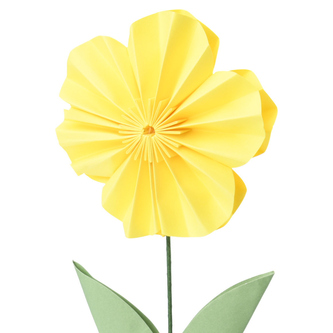 Kleiner Deko-Aufsteller Papierblume