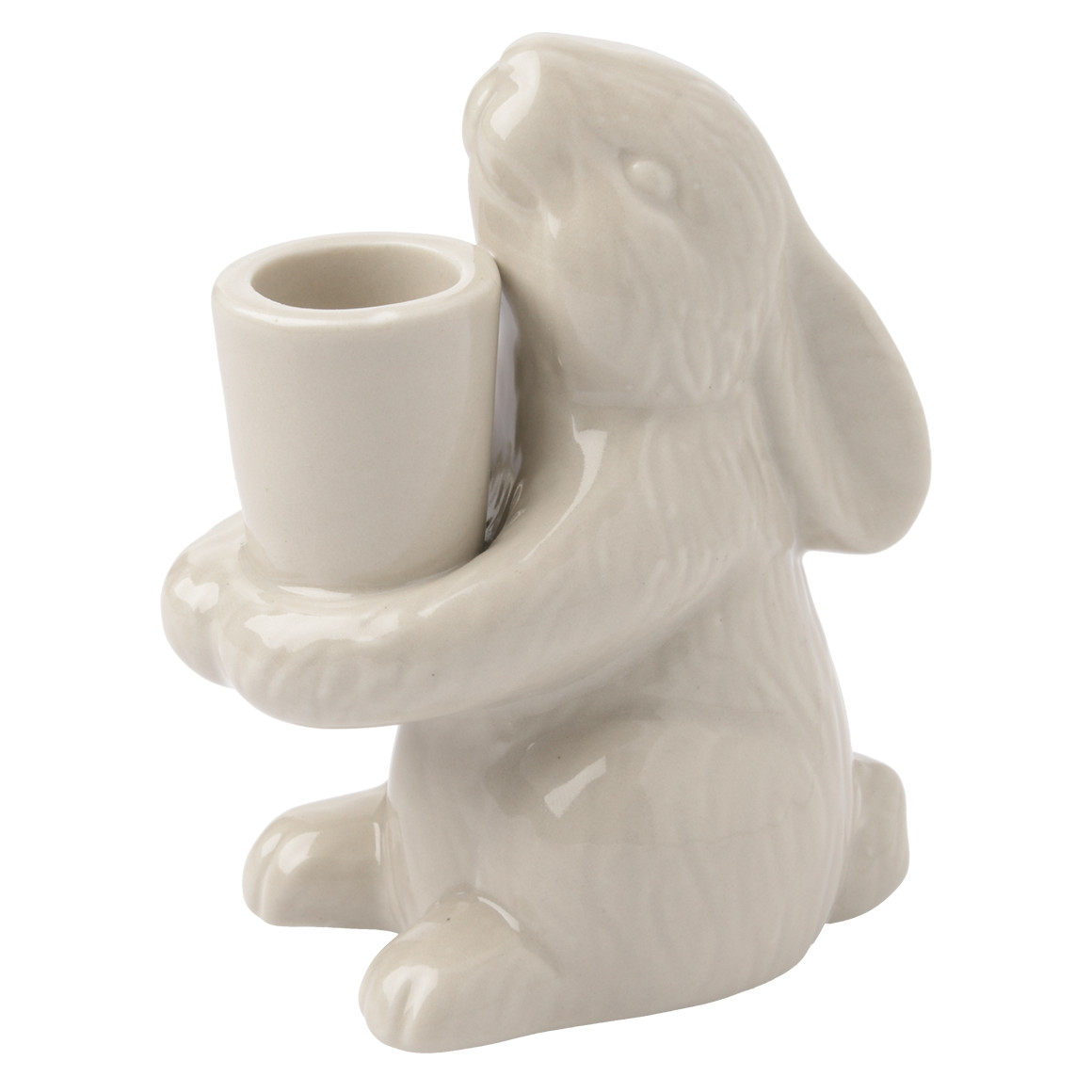 Kandelaar in de vorm van een haas