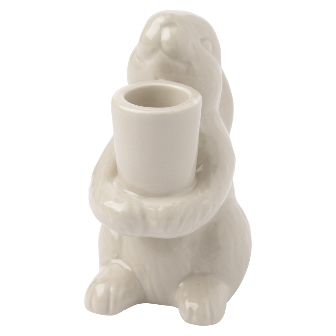 Kandelaar in de vorm van een haas