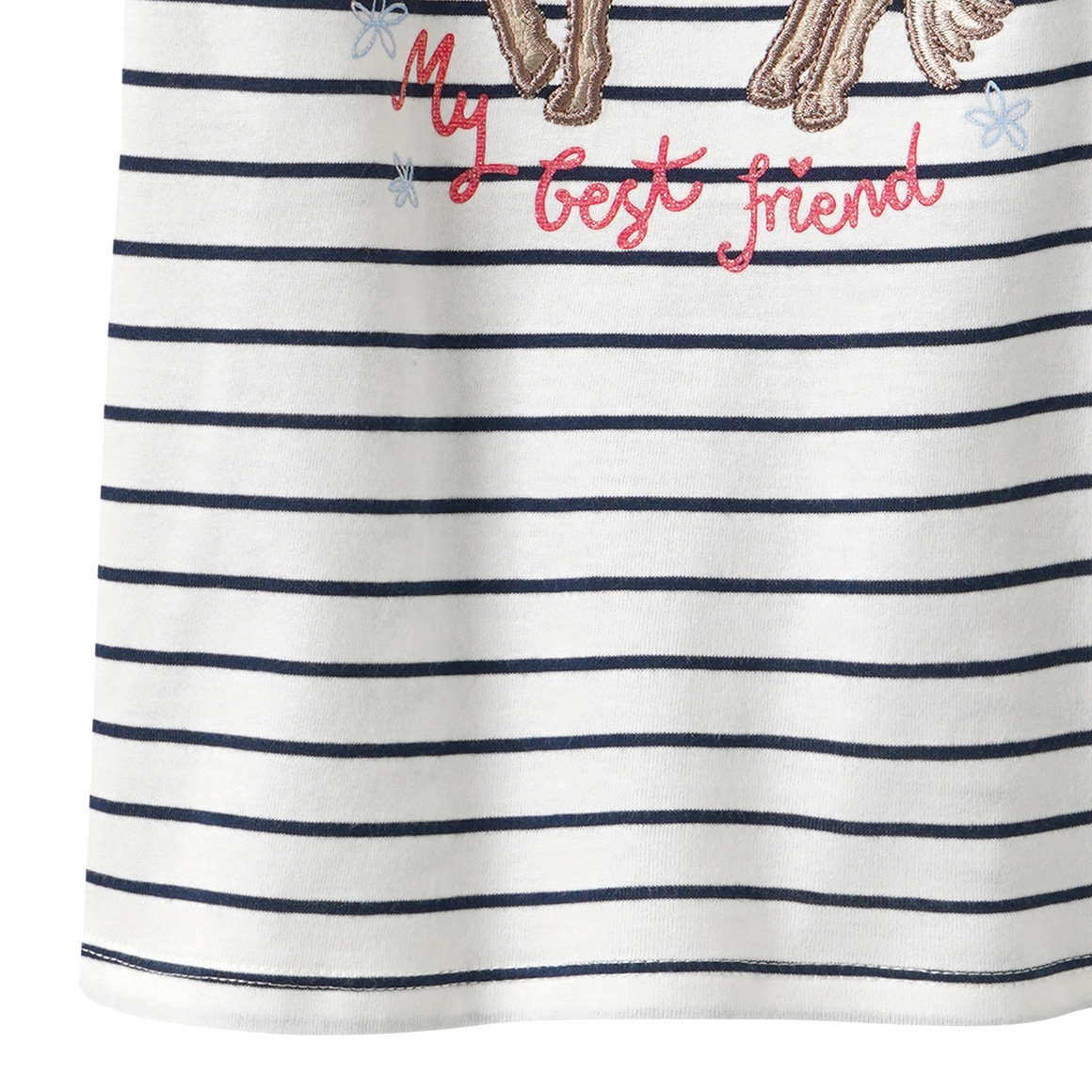 Mädchen T-Shirt mit Pferde-Motiv