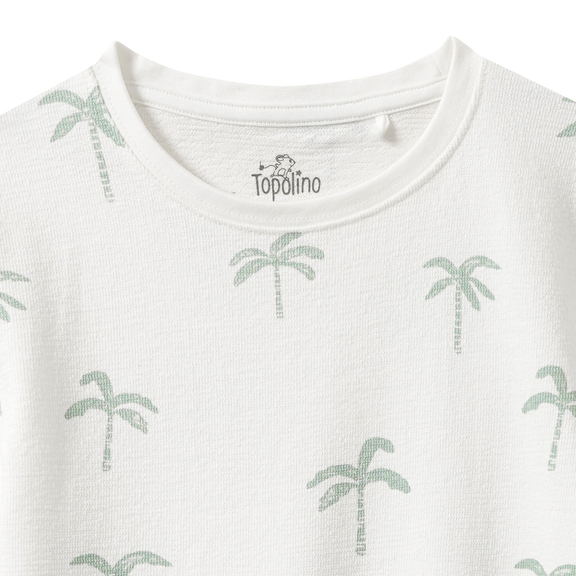 Jungen Strick-T-Shirt mit Allover-Print