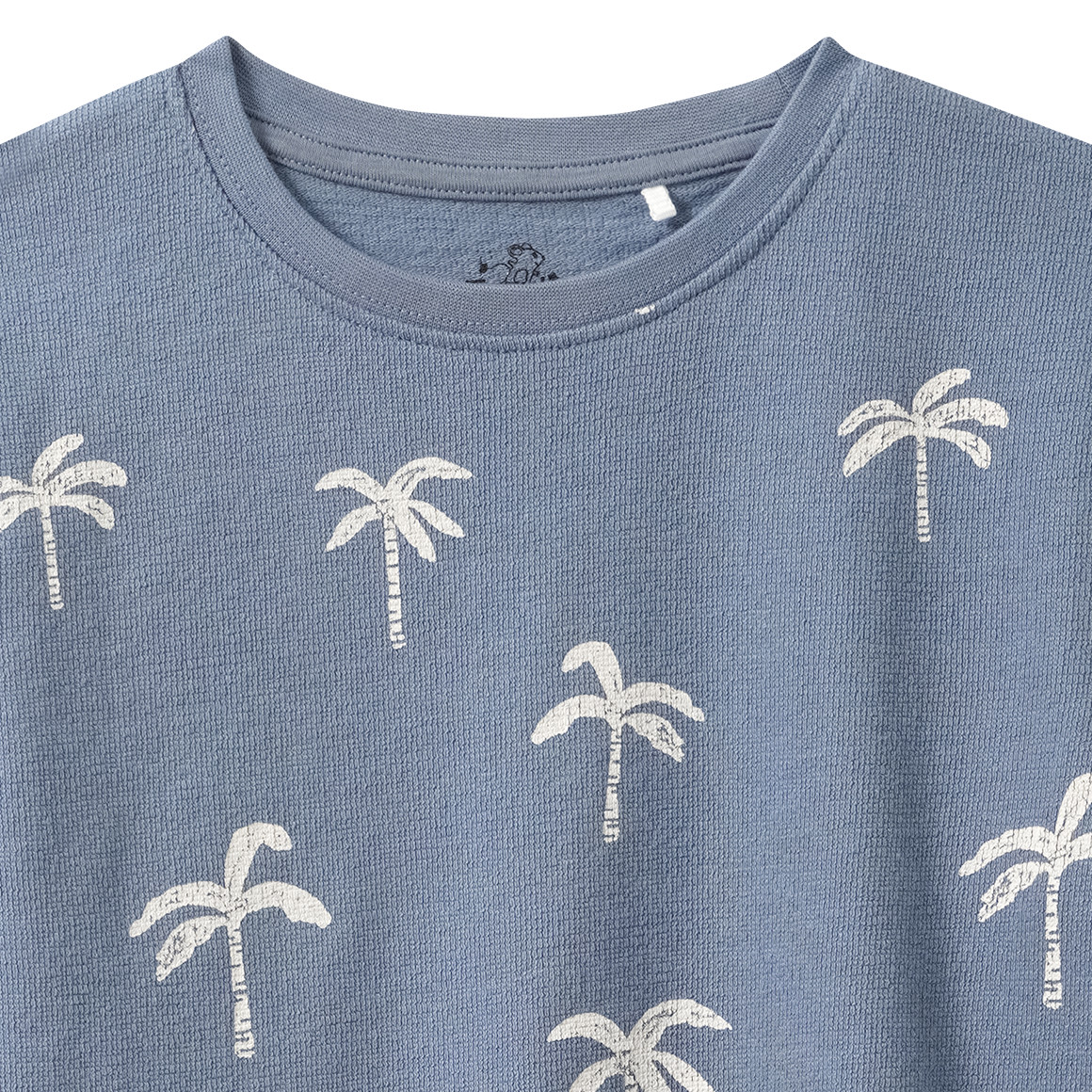 Jungen Strick-T-Shirt mit Allover-Print