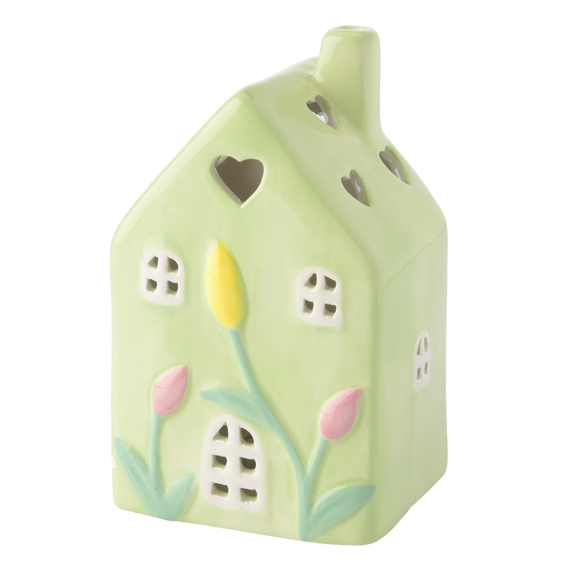 LED-huis met tulpenmotief