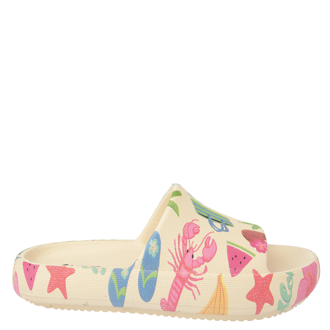 Kinder Badeschuhe mit sommerlichen Motiven