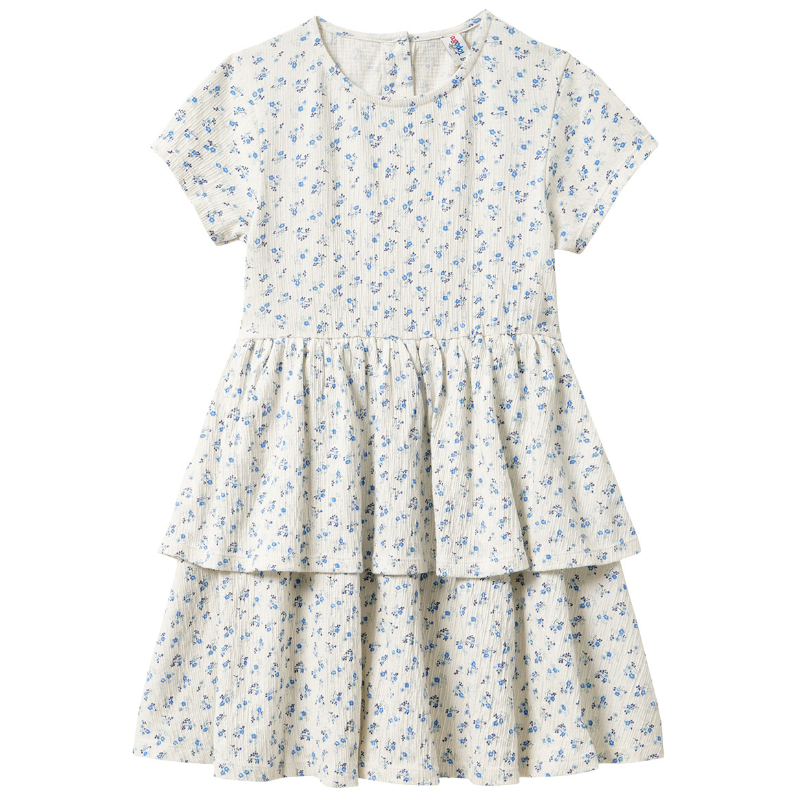 Mädchen Kleid mit Allover-Muster