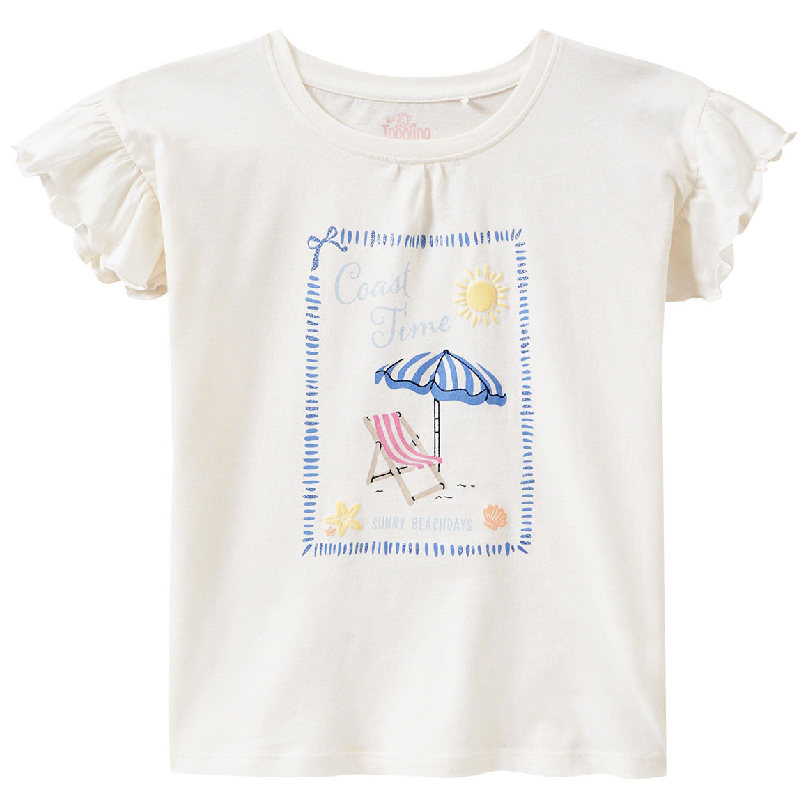 Mädchen T-Shirt mit sommerlichem Print