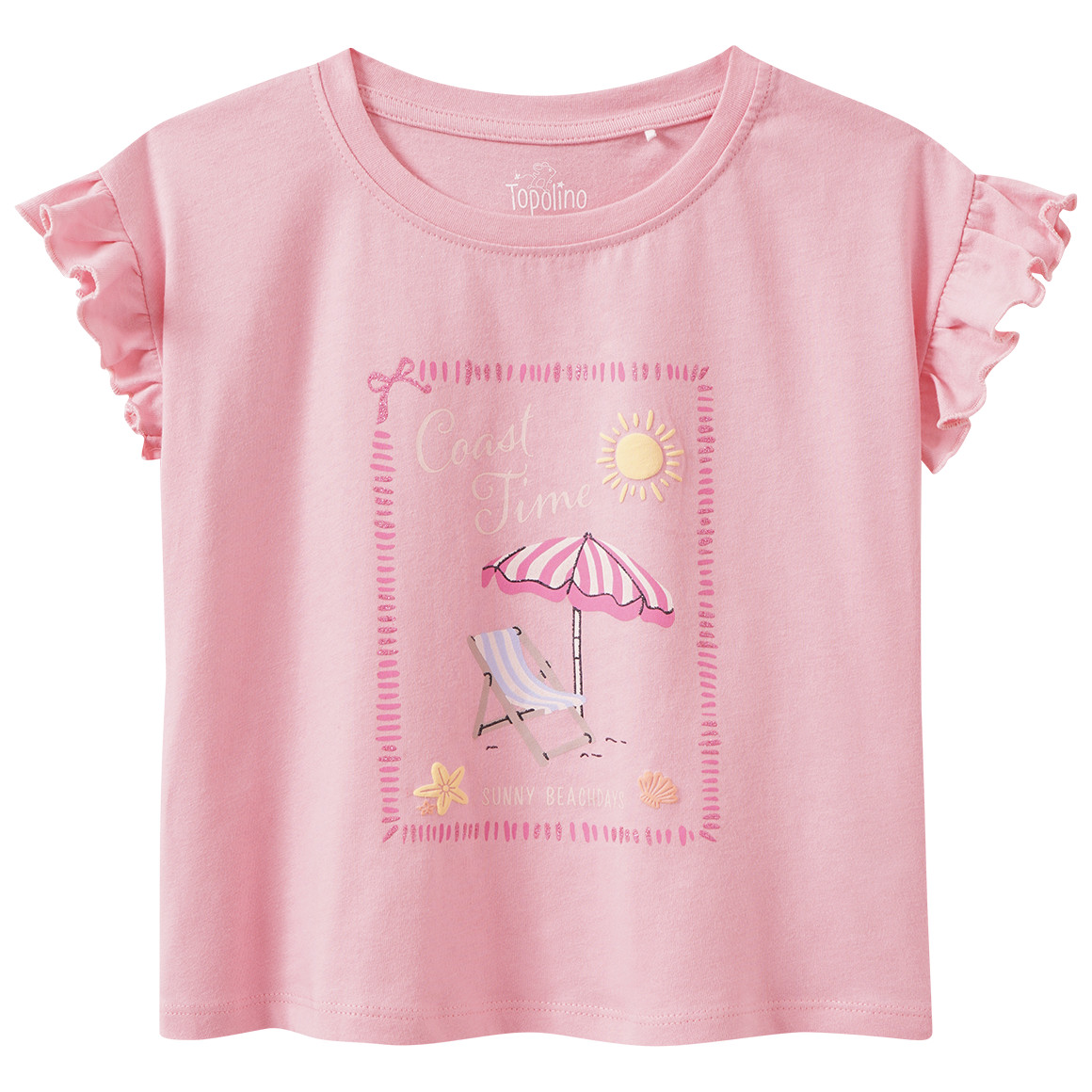Mädchen T-Shirt mit sommerlichem Print