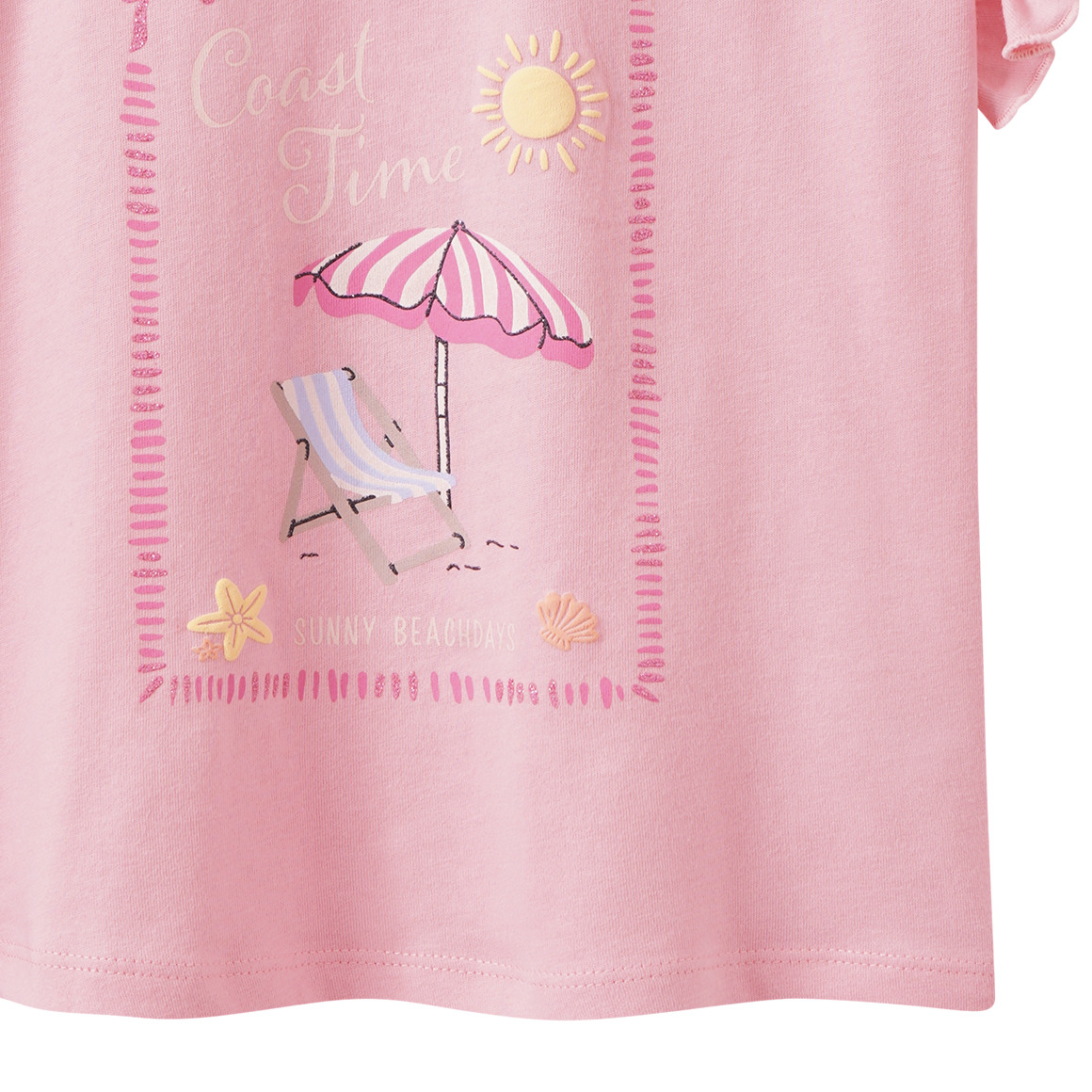Mädchen T-Shirt mit sommerlichem Print