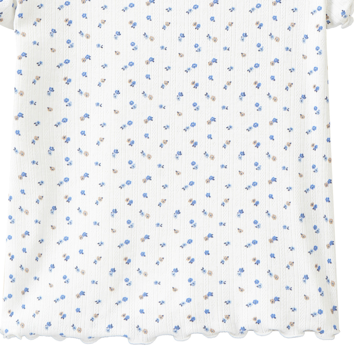 Mädchen T-Shirt mit Ajour-Muster