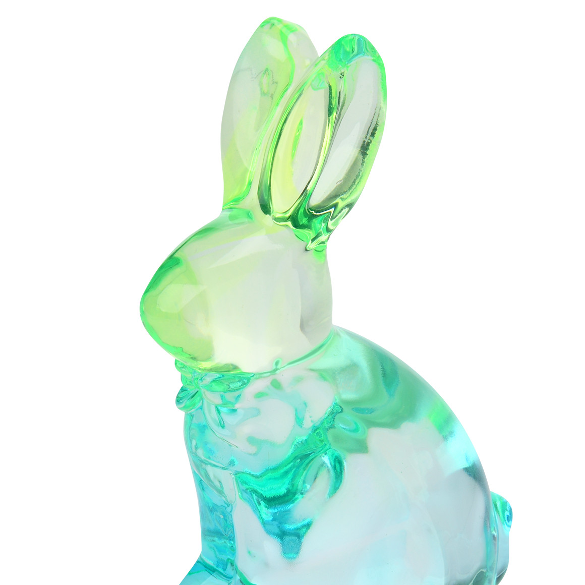 Klein decoratief glazen konijn