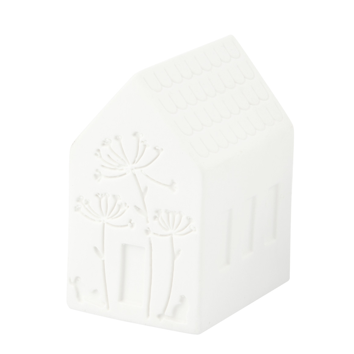 LED-decoratiehuisje van keramiek