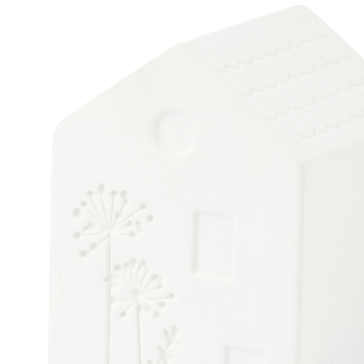 LED-decoratiehuisje van keramiek