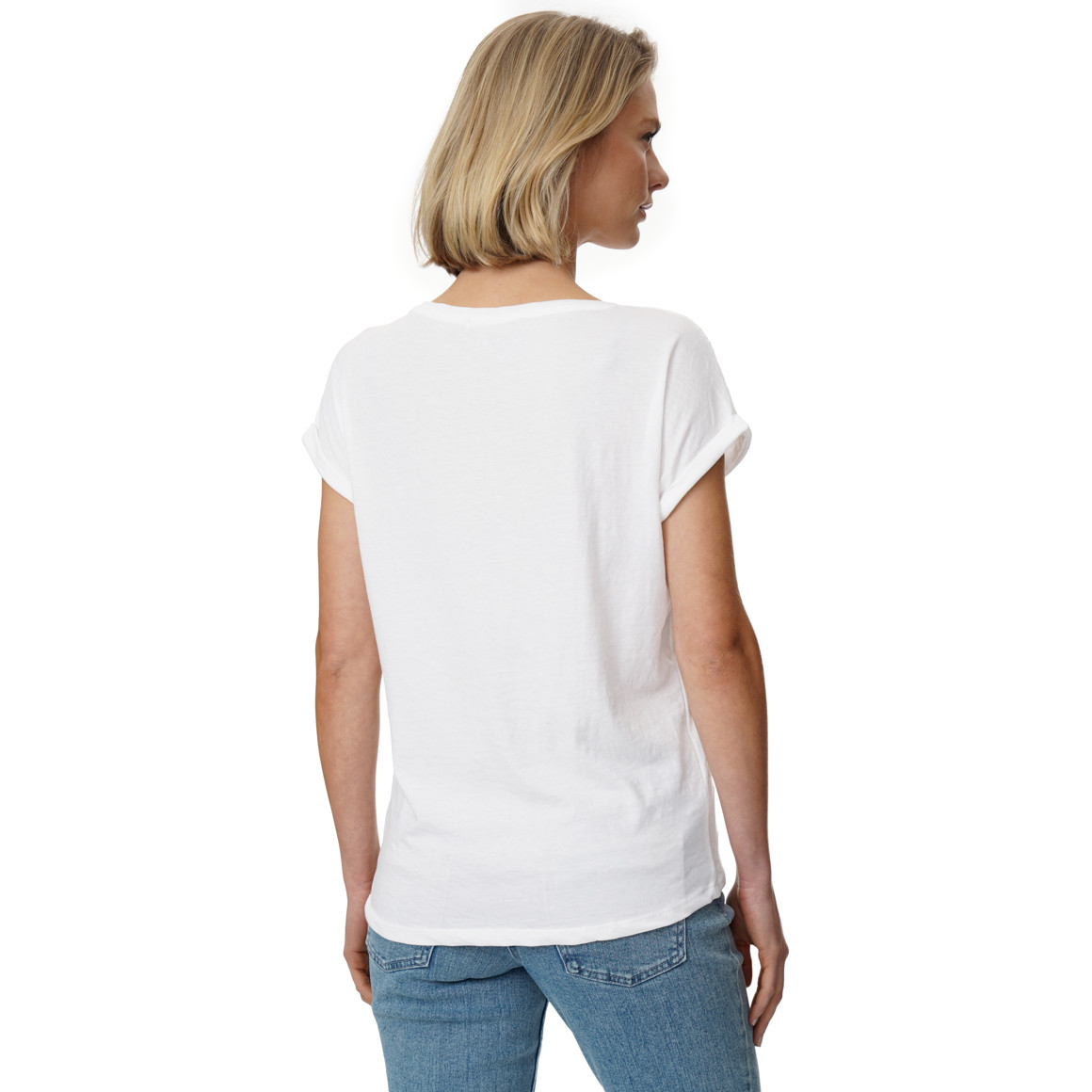 Damen T-Shirt im Basic-Look
