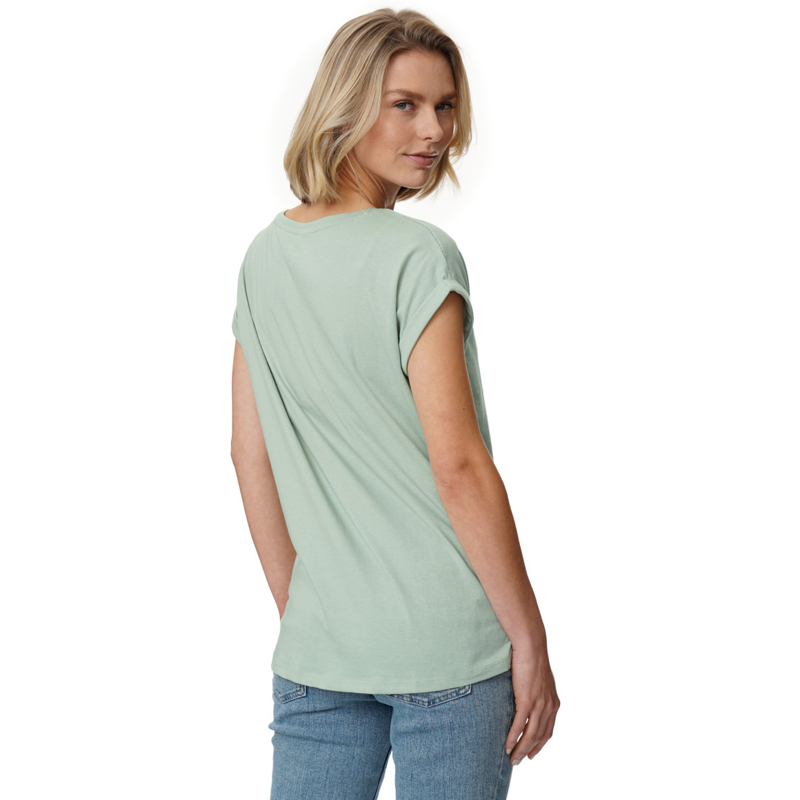 Damen T-Shirt im Basic-Look