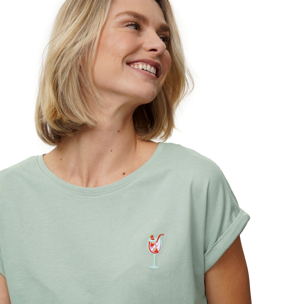 Damen T-Shirt im Basic-Look