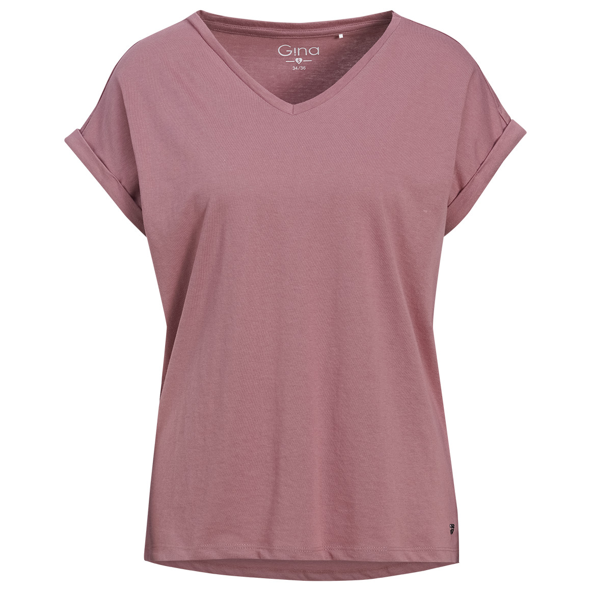 Damen T-Shirt im Basic-Look