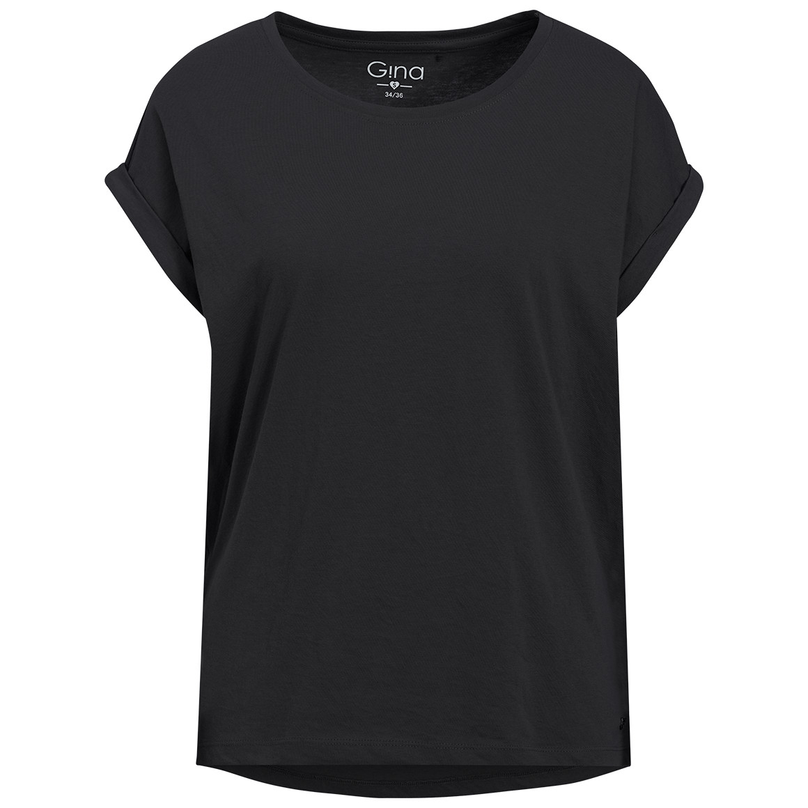 T-shirt voor dames in basic look