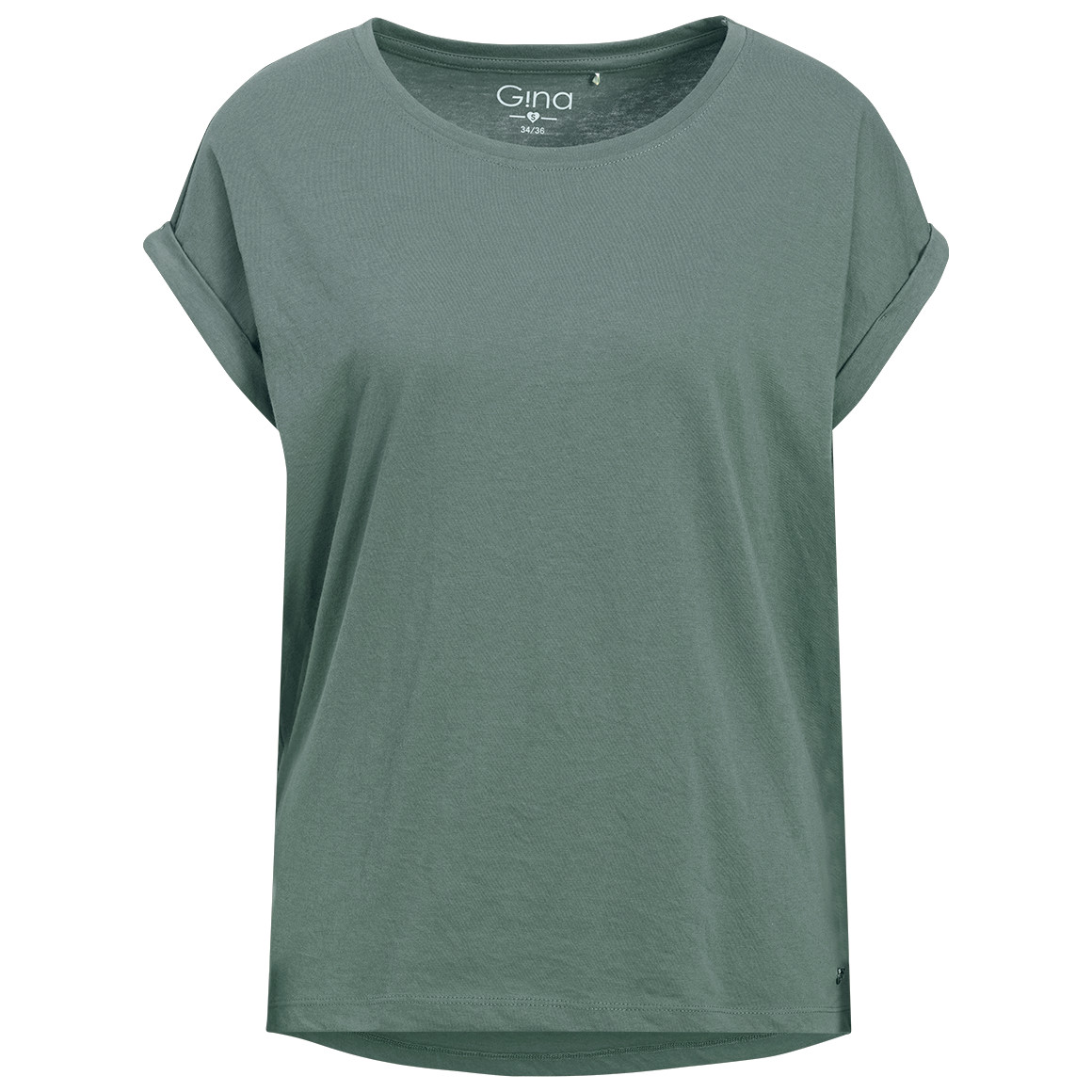 T-shirt voor dames in basic look