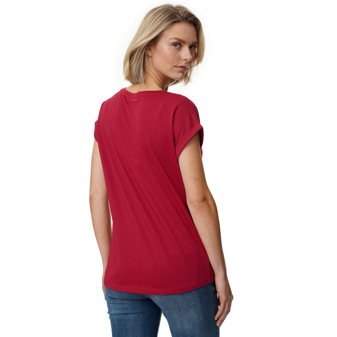 Damen T-Shirt im Basic-Look