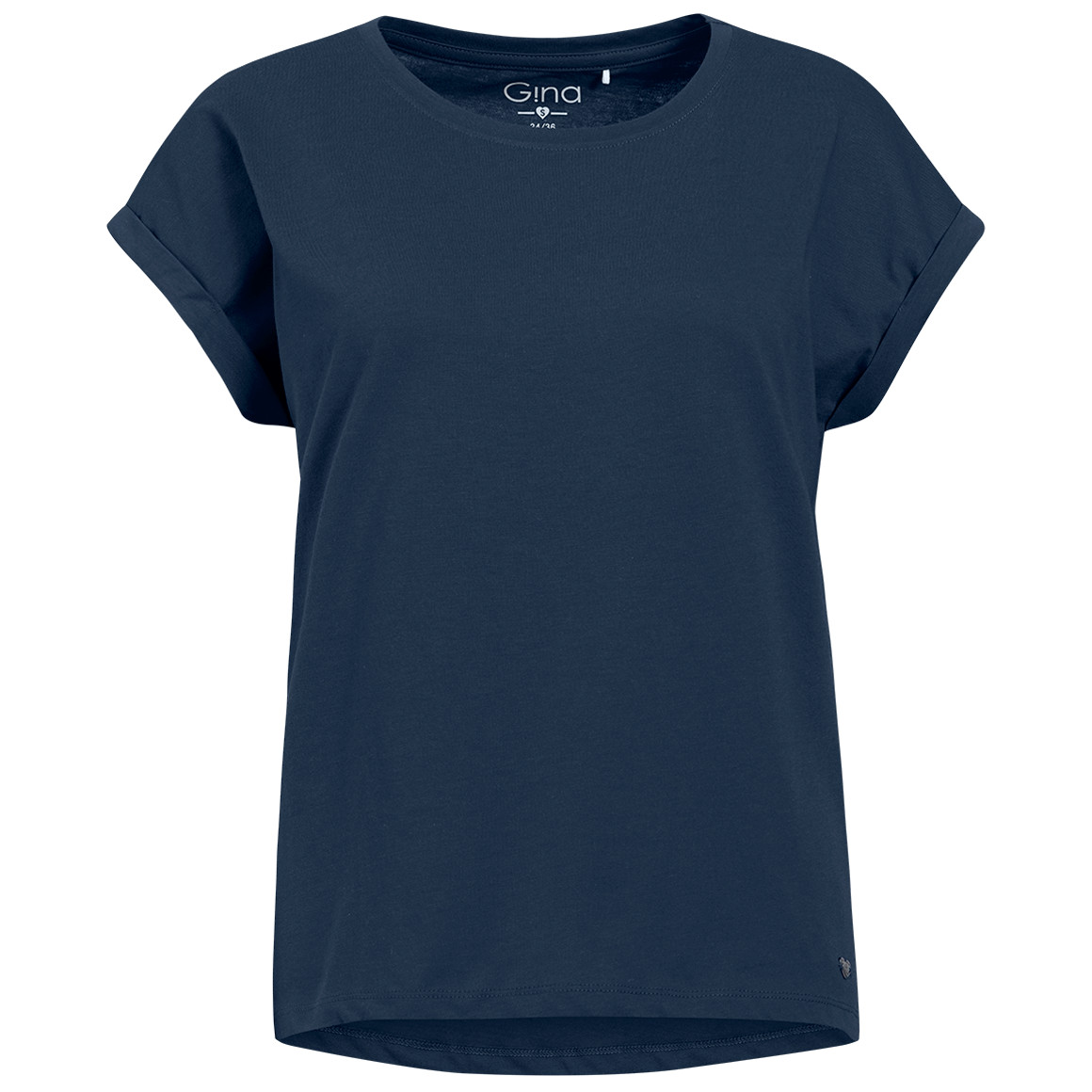 T-shirt voor dames in basic look