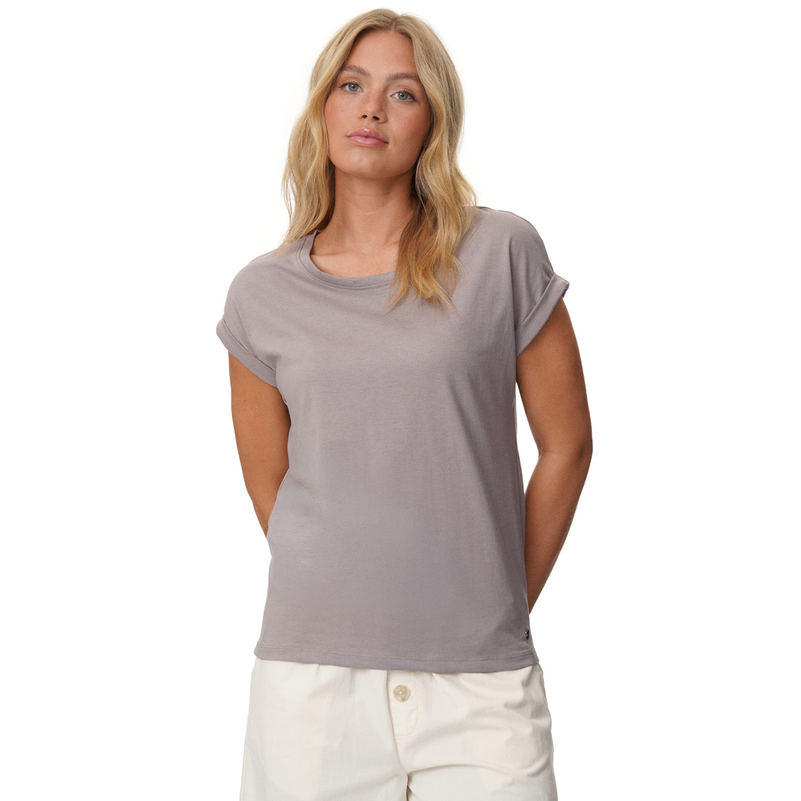 Damen T-Shirt im Basic-Look