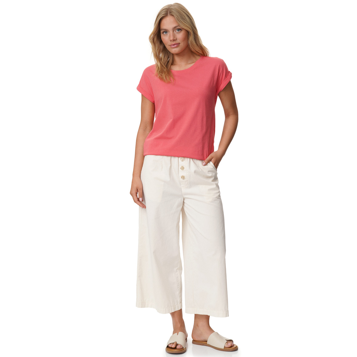Damen T-Shirt im Basic-Look
