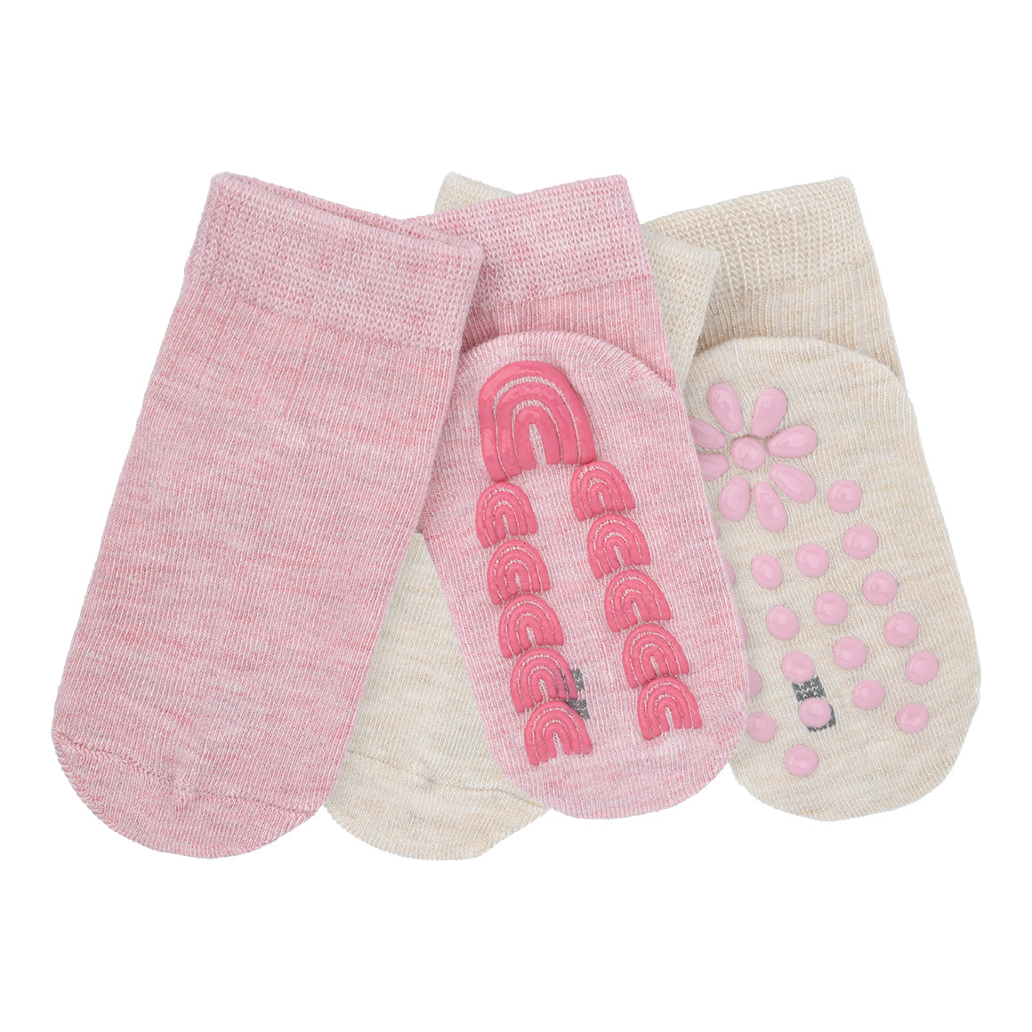 2 Paar Baby Stopper-Socken im Set