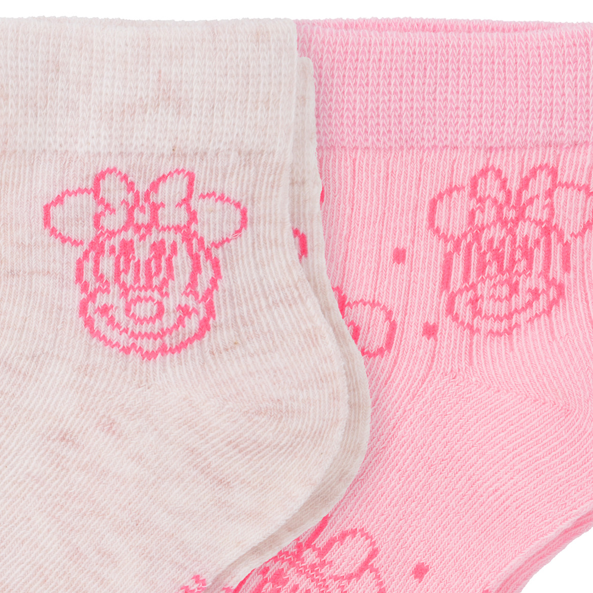 2 Paar Minnie Maus Socken im Set