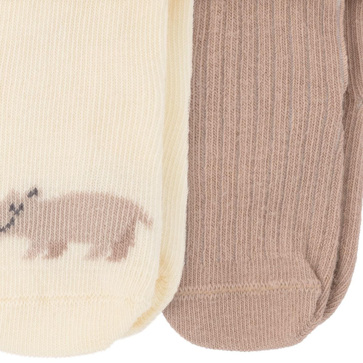 2 Paar Newborn Socken mit Bio-Baumwolle