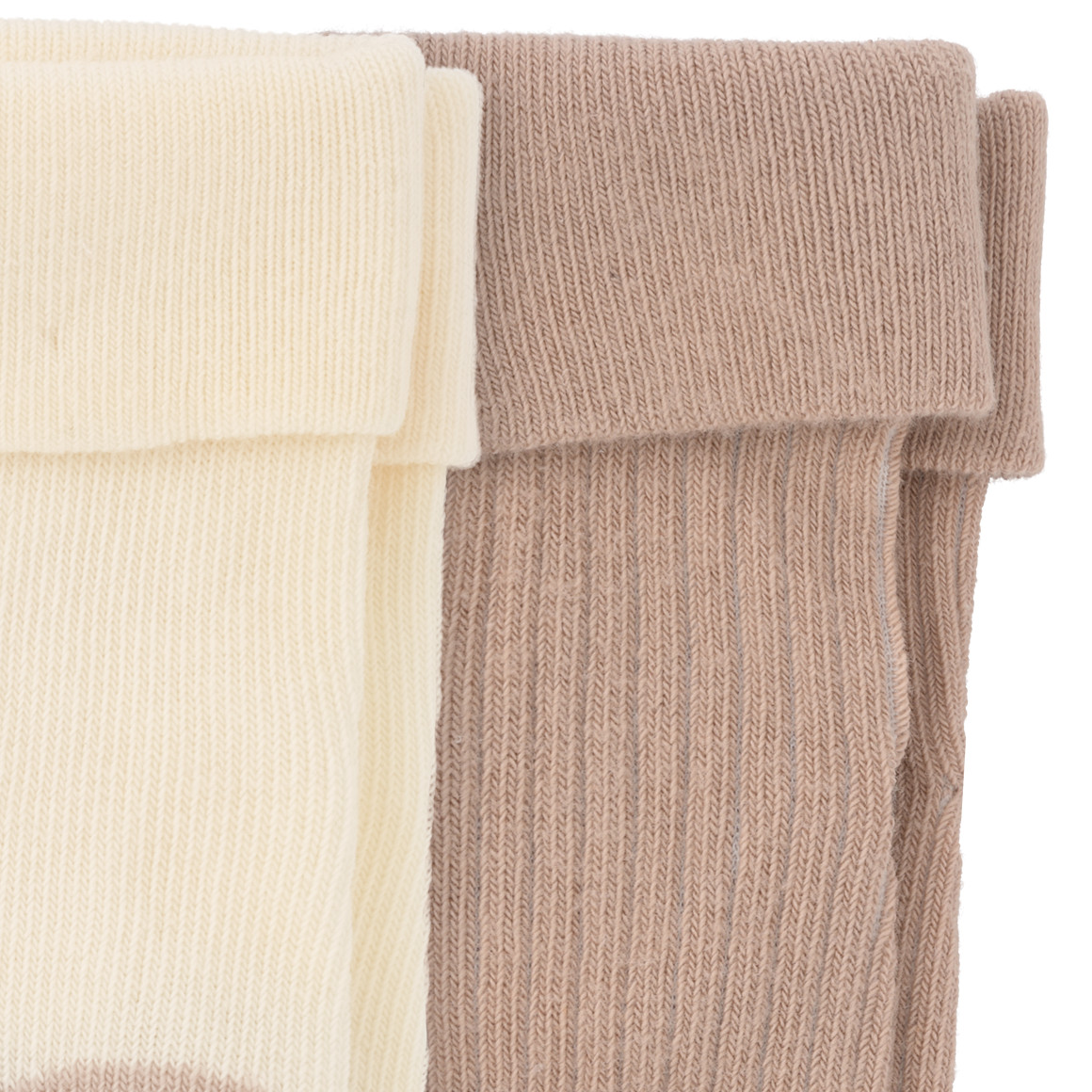 2 Paar Newborn Socken mit Bio-Baumwolle