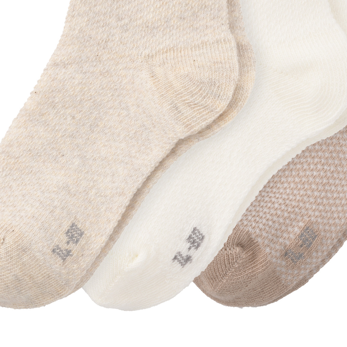 3 paar sneakersokken voor baby’s, enkellengte