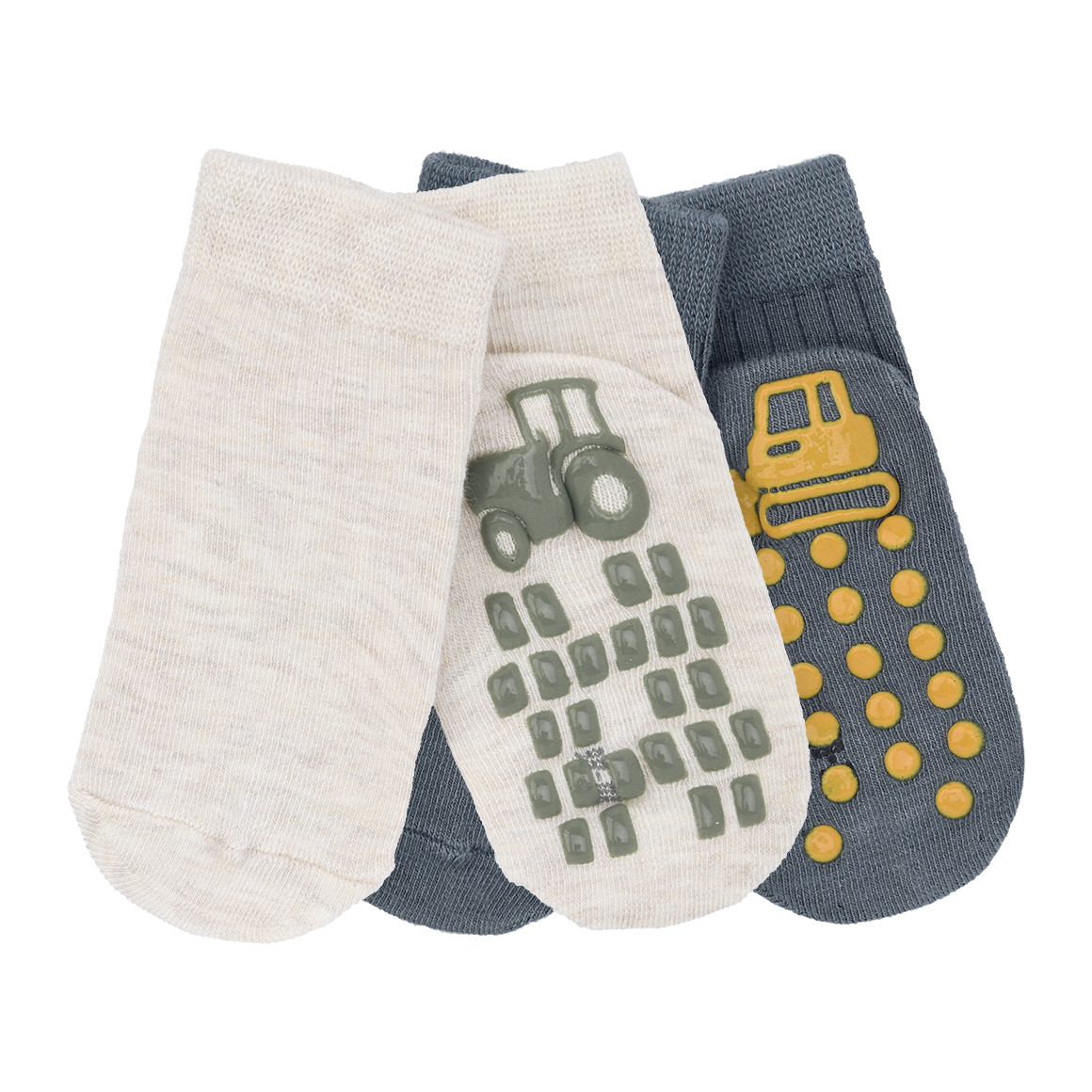 2 Paar Baby Stopper-Socken im Set